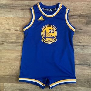 Adidas Golden State Warriors Toddler Jersey - Steph Curry (18M)